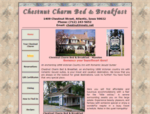 Tablet Screenshot of chestnutcharm.org